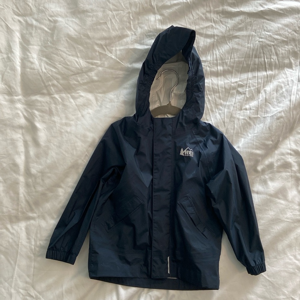 REI Navy blue Rain Jacket 2T